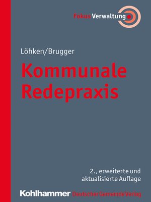cover image of Kommunale Redepraxis